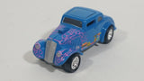 2002 Johnny Lightning 1933 Willy's Gassers Blue PM156 Die Cast Toy Car Hot Rod Vehicle