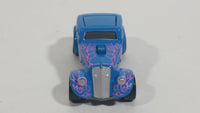 2002 Johnny Lightning 1933 Willy's Gassers Blue PM156 Die Cast Toy Car Hot Rod Vehicle