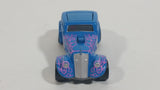 2002 Johnny Lightning 1933 Willy's Gassers Blue PM156 Die Cast Toy Car Hot Rod Vehicle