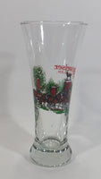 1991 Anheuser-Busch Budweiser Beer Clydesdale Horses 7 1/2" Tall Glass Cup Collectible