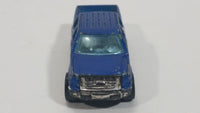 2013 Hot Wheels City Graffiti Rides 2009 Ford F-150 Truck Metallic Blue Die Cast Toy Car Vehicle