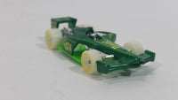 2018 Hot Wheels Glow Wheels Winning Formula Metallig Green Die Cast Toy Race Car Vehicle - Treasure Valley Antiques & Collectibles