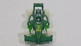 2018 Hot Wheels Glow Wheels Winning Formula Metallig Green Die Cast Toy Race Car Vehicle - Treasure Valley Antiques & Collectibles