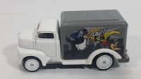 2015 Hot Wheels Pop Culture Batman Classic TV Series '49 Ford C.O.E. White Delivery Truck Die Cast Toy Car Vehicle