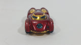 2014 Hot Wheels Marvel Iron Man Movie Film Comic Character Dark Red & Gold Die Cast Toy Car Vehicle