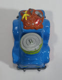 1987 Playskool The Muppets Sesame Street Green Oscar The Grouch Blue Die Cast Toy Car Vehicle