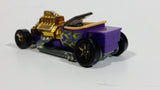 2010 Hot Wheels Hot Rods T-Bucket Purple Plastic Body Die Cast Toy Car Vehicle - Treasure Valley Antiques & Collectibles