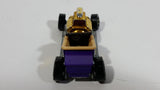 2010 Hot Wheels Hot Rods T-Bucket Purple Plastic Body Die Cast Toy Car Vehicle - Treasure Valley Antiques & Collectibles