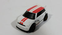 2011 Hot Wheels Mini Cooper S Challenge White Die Cast Toy Car Vehicle