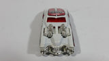 2002 Hot Wheels Grave Rave Evil Twin White Die Cast Toy Car Vehicle