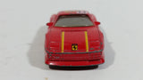 Vintage Yatming Road Tough Ferrari Testarossa Super Star 11 Red Die Cast Toy Car Vehicle