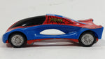 2004 Majorette Marvel Comics Spider-Man Character Red Blue Die Cast Toy Car Vehicle - Treasure Valley Antiques & Collectibles