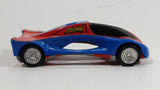 2004 Majorette Marvel Comics Spider-Man Character Red Blue Die Cast Toy Car Vehicle - Treasure Valley Antiques & Collectibles