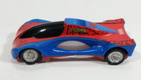 2004 Majorette Marvel Comics Spider-Man Character Red Blue Die Cast Toy Car Vehicle - Treasure Valley Antiques & Collectibles