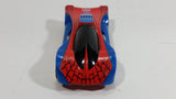 2004 Majorette Marvel Comics Spider-Man Character Red Blue Die Cast Toy Car Vehicle - Treasure Valley Antiques & Collectibles