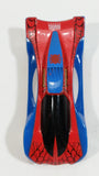 2004 Majorette Marvel Comics Spider-Man Character Red Blue Die Cast Toy Car Vehicle - Treasure Valley Antiques & Collectibles