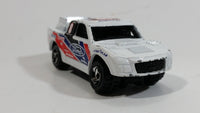 1998 Hot Wheels Bad Mudder Ford Racing Truck White Die Cast Toy Car Vehicle