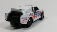 1998 Hot Wheels Bad Mudder Ford Racing Truck White Die Cast Toy Car Vehicle