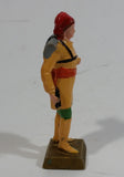 Vintage Marx Lipton Tea Famous Canadians No. 4 Medard Chouart Des Groseillers 1618-1696 3" Toy Figure Broken Weapon