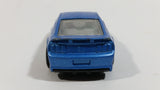 2009 Hot Wheels Mustang 45th Custom '07 Ford Mustang Blue Die Cast Toy Muscle Car Vehicle