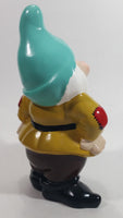 Walt Disney Snow White and the Seven Dwarfs "Happy" 8" Tall Hand Painted Ceramic Ornament