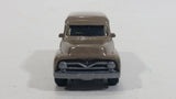 2010 Matchbox Farm Rigs Ford F-100 Panel Delivery (1955) Clay Brown Grey Die Cast Toy Car Vehicle