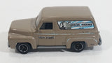 2010 Matchbox Farm Rigs Ford F-100 Panel Delivery (1955) Clay Brown Grey Die Cast Toy Car Vehicle