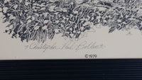 Rare Vintage 1979 Christopher Paul Bollen "Lemonade" Hand Drawn Art Print