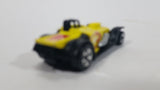 2002 Hot Wheels Geothermal Blast Ramp and Gate Super Comp Dragster Yellow Die Cast Race Car Toy Vehicle - McDonald's Happy Meal 4/6