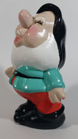 Walt Disney Snow White and the Seven Dwarfs "Sneezy" 8" Tall Hand Painted Ceramic Ornament