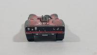 Vintage 1970 Hot Wheels Grand Prix Enamel Red Lines Ferrari 312P Enamel Red Die Cast Toy Race Car Vehicle Hong Kong