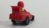 1988 McDonald's Turbo Macs Ronald McDonald Red Toy Pull Back Friction Motorized Plastic Toy Car Vehicle - Happy Meals