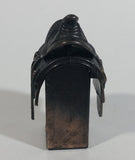 Vintage Miniature Horse Saddle On Stand Metal Pencil Sharpener Doll House Furniture Size