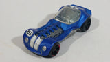 2010 Hot Wheels Track Stars Dieselboy Satin Blue Die Cast Toy Race Car Vehicle