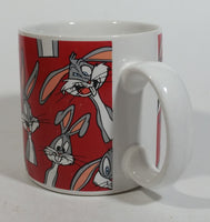 1994 Applause Warner Bros Looney Tunes Bugs Bunny Rabbit Hare Cartoon Character Red Coffee Mug Cup Animated TV Show Collectible