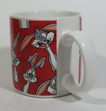 1994 Applause Warner Bros Looney Tunes Bugs Bunny Rabbit Hare Cartoon Character Red Coffee Mug Cup Animated TV Show Collectible