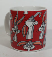 1994 Applause Warner Bros Looney Tunes Bugs Bunny Rabbit Hare Cartoon Character Red Coffee Mug Cup Animated TV Show Collectible