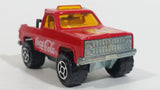 1996 Majorette Coca-Cola Coke Soda Pop Depanneuse No. 228 Truck Red Die Cast Toy Car Vehicle