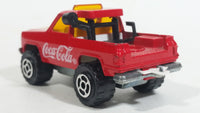 1996 Majorette Coca-Cola Coke Soda Pop Depanneuse No. 228 Truck Red Die Cast Toy Car Vehicle