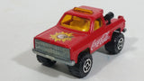 1996 Majorette Coca-Cola Coke Soda Pop Depanneuse No. 228 Truck Red Die Cast Toy Car Vehicle