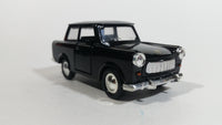 Sunnyside Superior Trabant 601 Black SS 4725 Pullback Friction Motorized 1:43 Scale Die Cast Toy Car Vehicle with Opening Doors