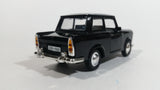 Sunnyside Superior Trabant 601 Black SS 4725 Pullback Friction Motorized 1:43 Scale Die Cast Toy Car Vehicle with Opening Doors