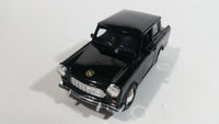 Sunnyside Superior Trabant 601 Black SS 4725 Pullback Friction Motorized 1:43 Scale Die Cast Toy Car Vehicle with Opening Doors