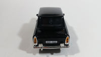 Sunnyside Superior Trabant 601 Black SS 4725 Pullback Friction Motorized 1:43 Scale Die Cast Toy Car Vehicle with Opening Doors