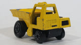 Vintage 1976 Matchbox Lesney Superfast Site Dumper Truck Yellow No. 26 Die Cast Toy Car Construction Equipment Machinery Vehicle - Made in England