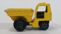 Vintage 1976 Matchbox Lesney Superfast Site Dumper Truck Yellow No. 26 Die Cast Toy Car Construction Equipment Machinery Vehicle - Made in England