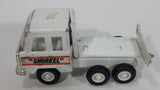 Vintage KY (Kai Yip) Tough Roders White Snorkel Truck Pressed Steel Toy Car Vehicle