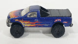 2008 Hot Wheels Team: Ford Racing 1997 Ford F-150 Lifted 4x4 Dark Blue Die Cast Toy Car Vehicle