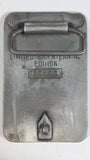 Vintage 1976 J.I. Case 850C Construction King Tractor Heavy Metal Belt Buckle Bicentennial Edition - 05193