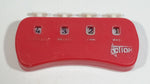 Vintage Action Pocket Counter Money Adder Red Plastic Clicker Made in Hong Kong